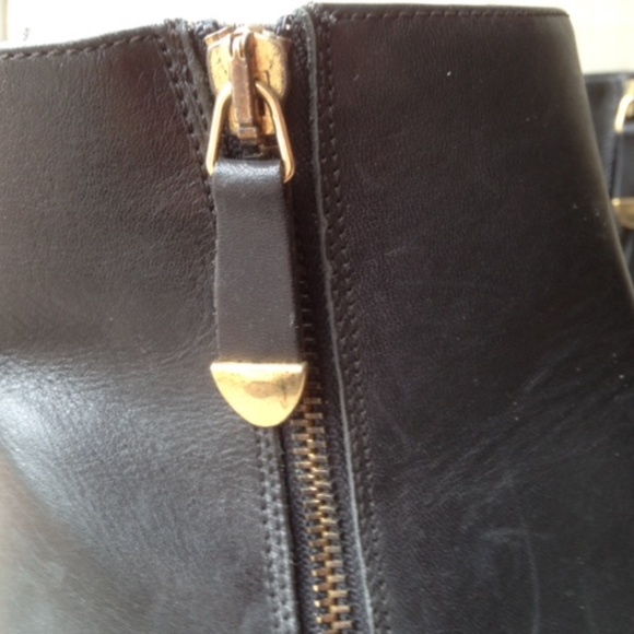 Kurt Geiger KG Sadie Black Leather Boots - Picture 2 of 10